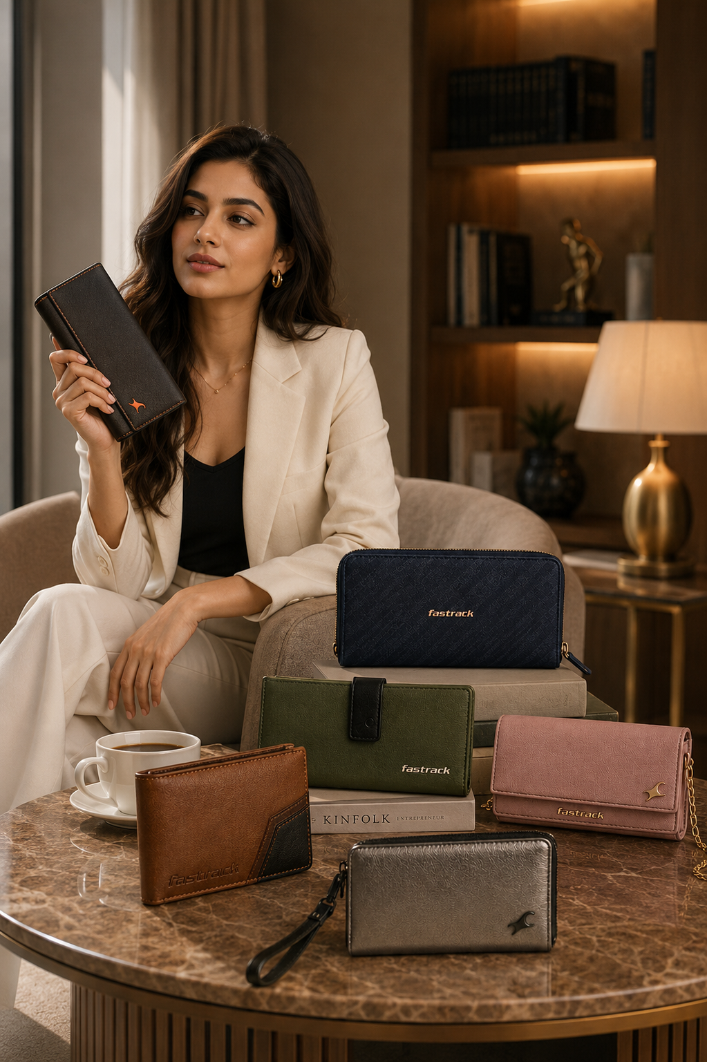 Fastrack wallet and clutch