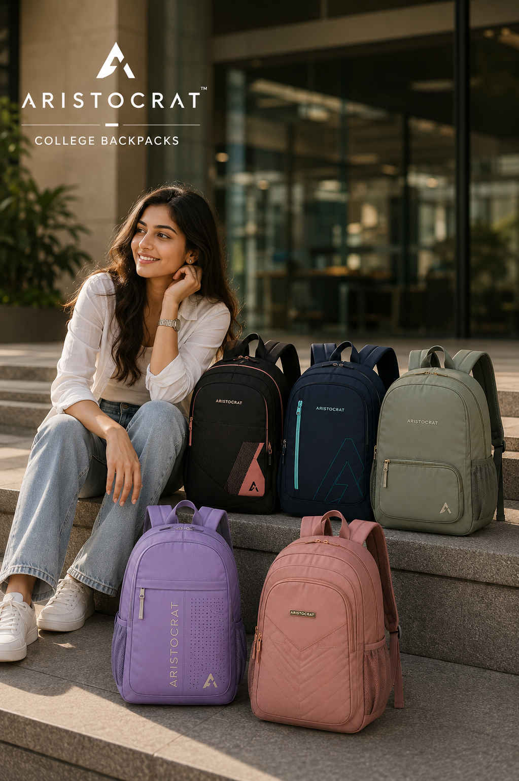 Aristocrat college bag