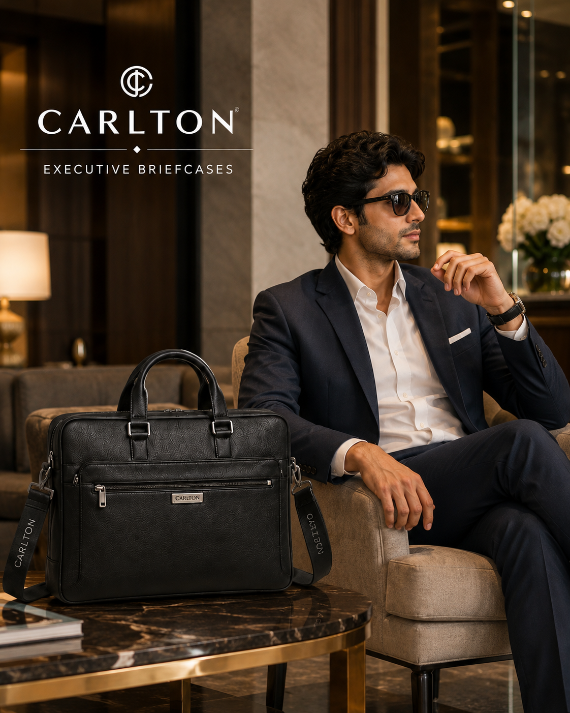 Carlton executive briefcase