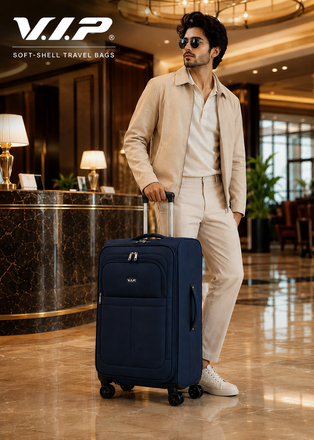 VIP soft-shell travel bags