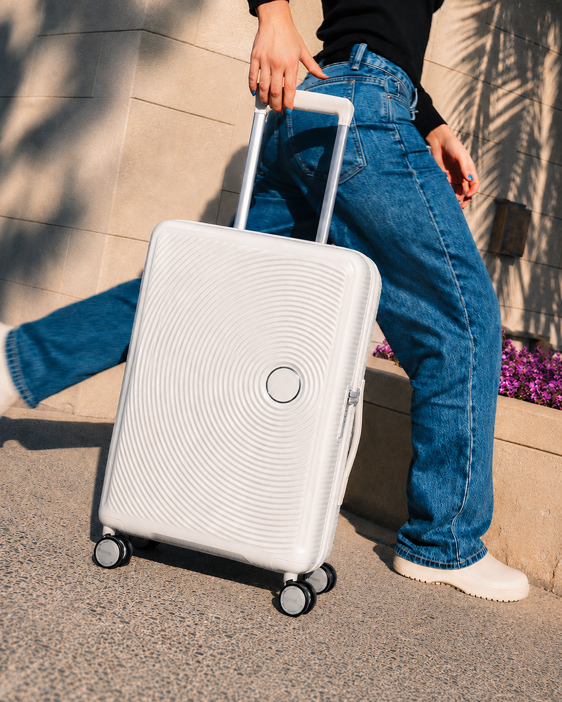 Travel trolleys and suitcases