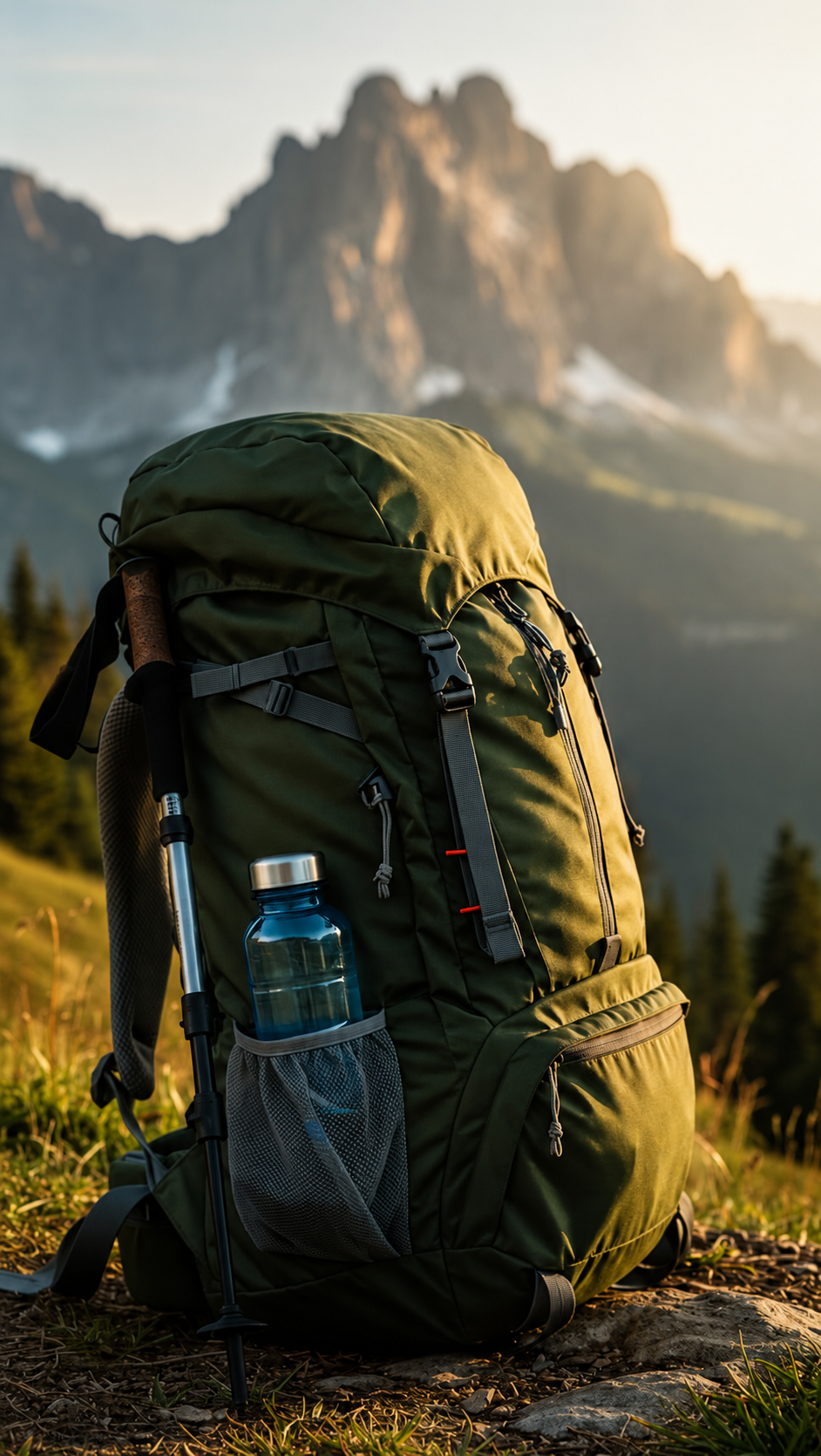 Outdoor trekking backpacks