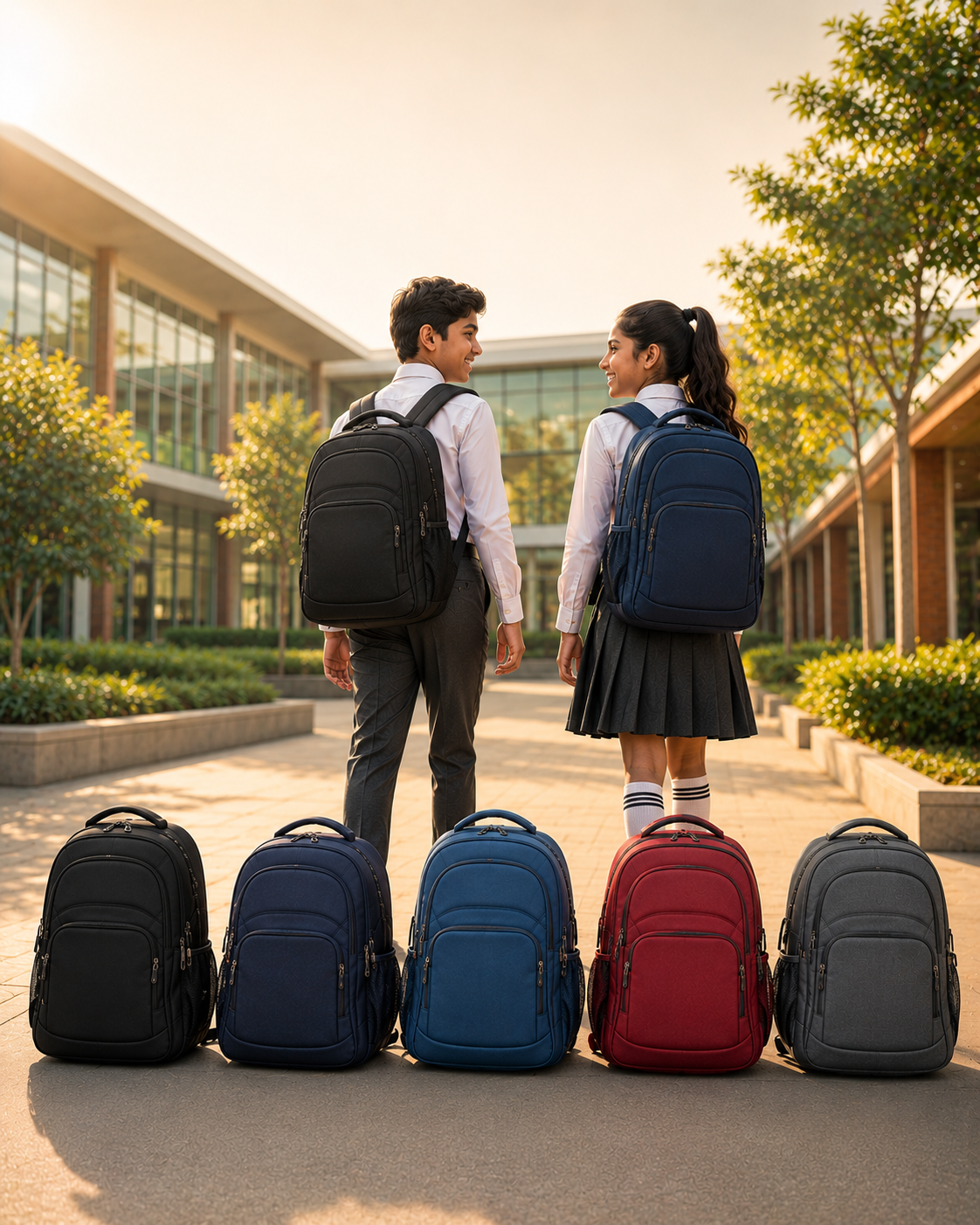 School bags and backpacks